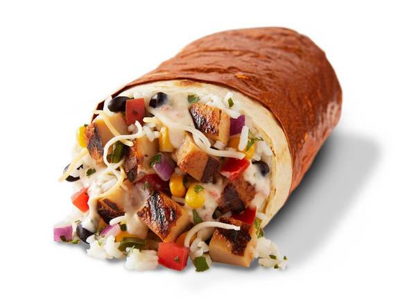 Chicken Queso Burrito