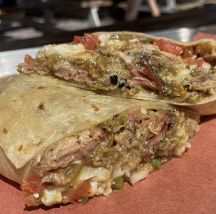 Chile Verde Burrito