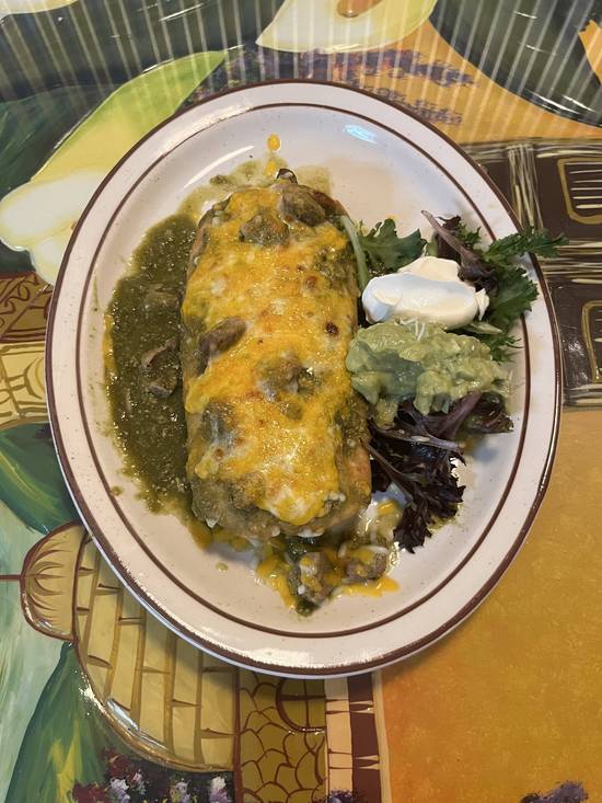 Chile Verde Burrito