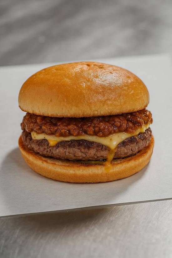 Chili Cheddar Burger