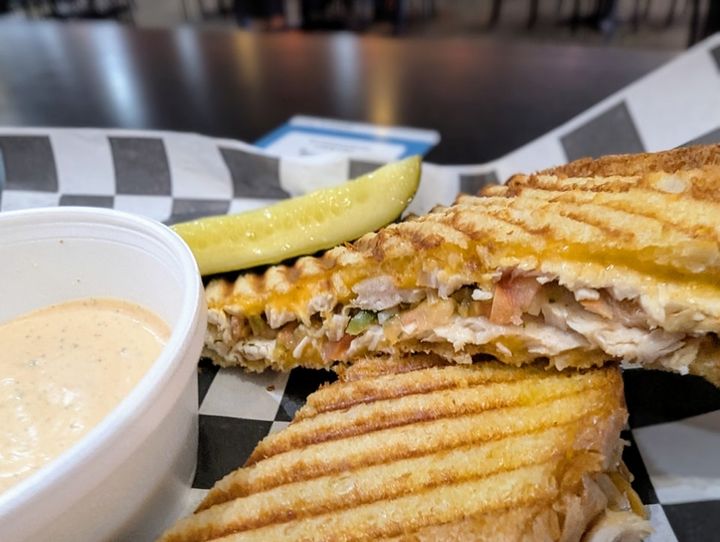 Chipotle Chicken Panini Dipper