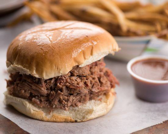 Chopped Brisket Sandwich