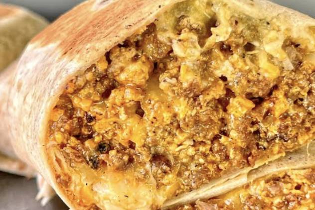 Chorizo Egg Burrito