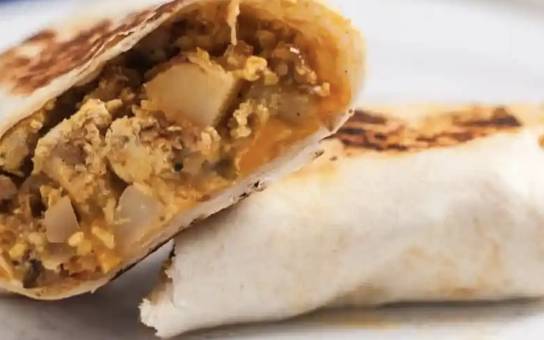 Chorizo Potato Burrito