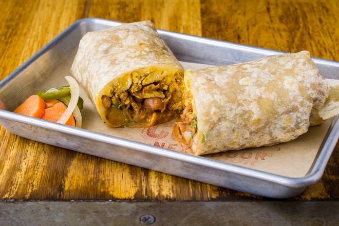 CHORIZO, POTATO & EGG BURRITO