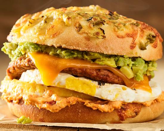 Chorizo Sunrise Egg Sandwich