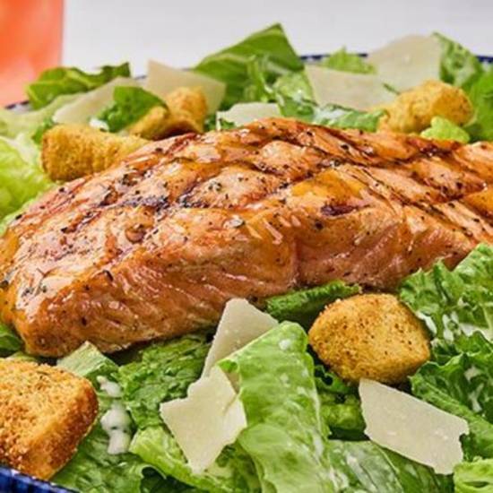 Classic Caesar Salad with Grilled Shrimp