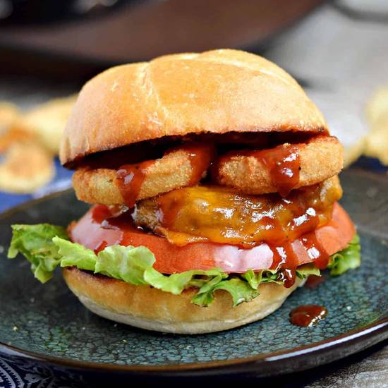 Cowboy Burger (Meal)