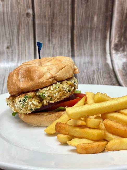 Crab Cakes Sandwich
