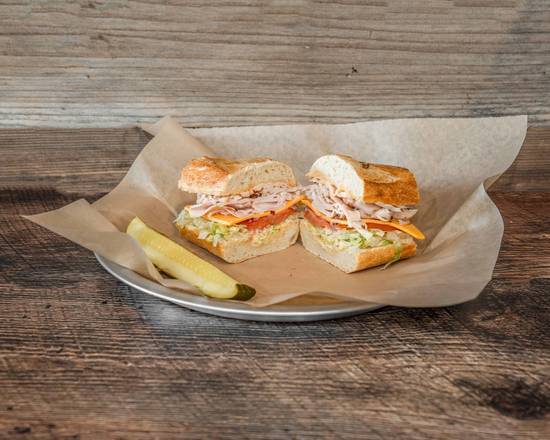 Cracked Pepper Turkey Sandwich