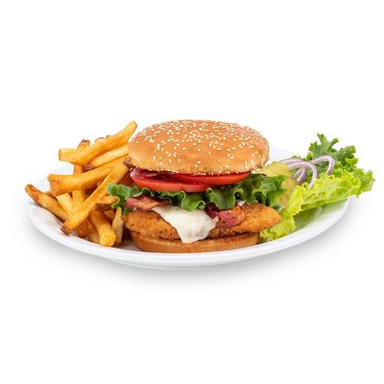 CRISPY CHICKEN CHEESE & BACON