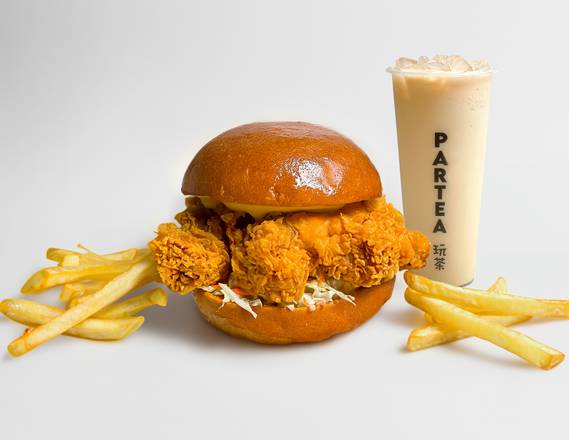 Crispy Chicken Thigh Sandwich Combo