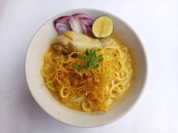 Curry Chicken Noodle - à¸‚à¹‰à¸²à¸§à¸‹à¸­à¸¢à¹„à¸à¹ˆ