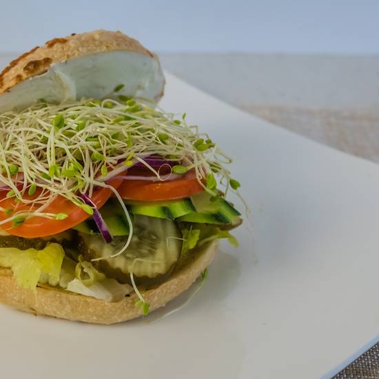Deli Garden Veggies  Sandwich