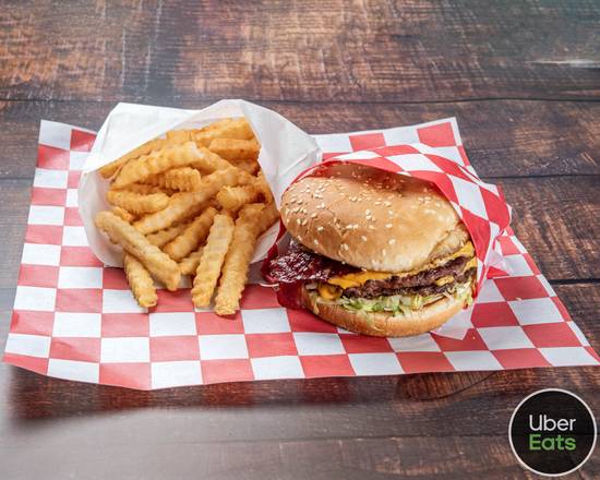 Double Bacon Burger Combo