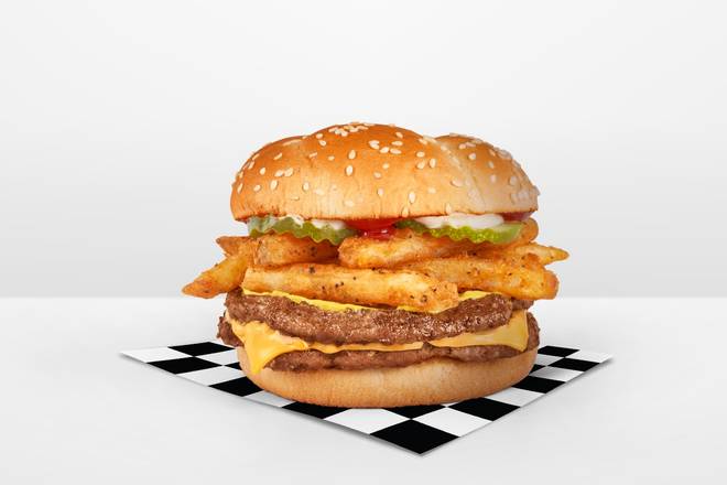Double Fry Lover's Burger