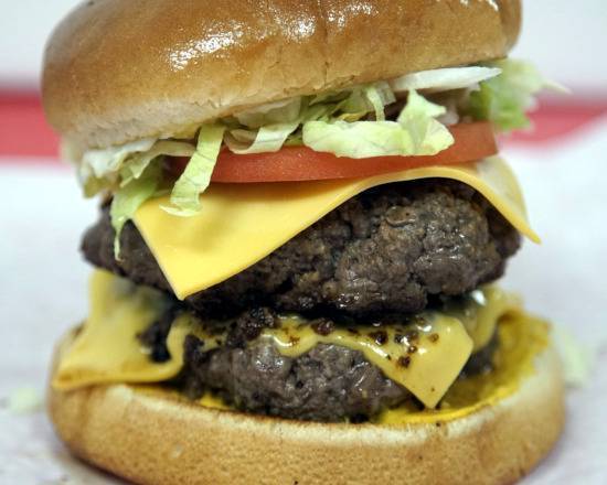Double Meaty Burger with Cheese