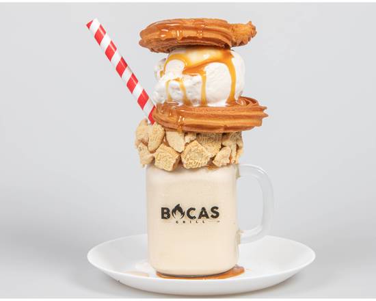 Dulce de Leche Churro Milkshake