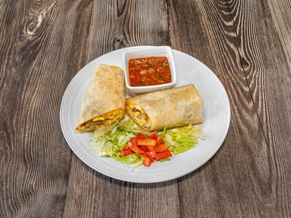 Egg, Potato & Cheese Burrito