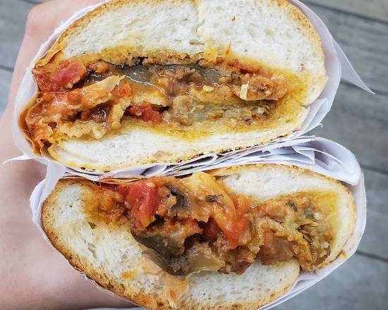 Eggplant Parm Sandwich Combo