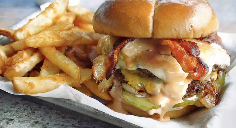 Featured Burger - "Topher's Way" Burger Aka “The Right Way."