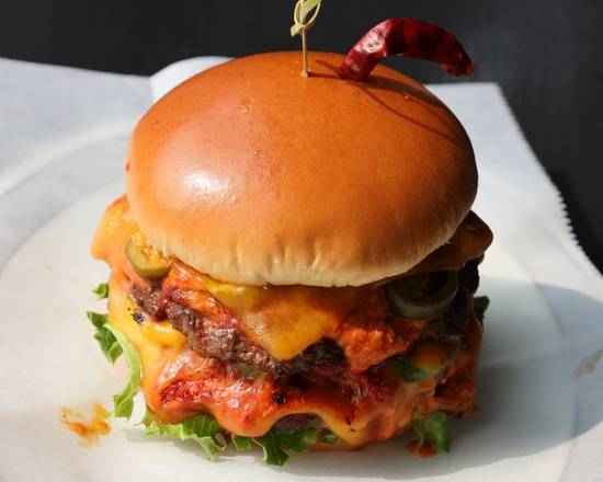 Fire Tikka Masala Burger-Beef (Super-Hot)