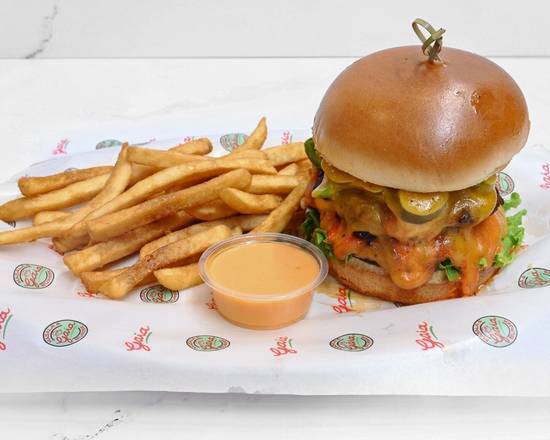Fire Tikka Masala Burger-Chicken (Super-Hot)