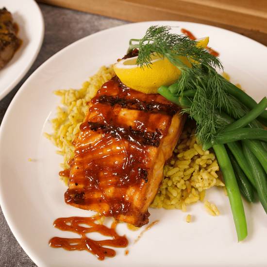 Flame Grilled Salmon