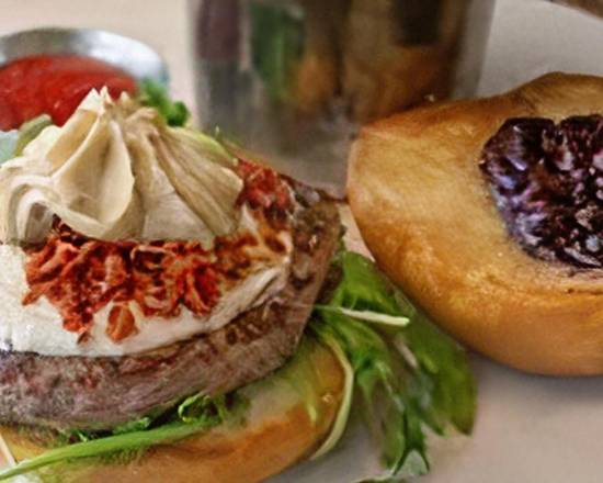 Flat Top Elk Burger