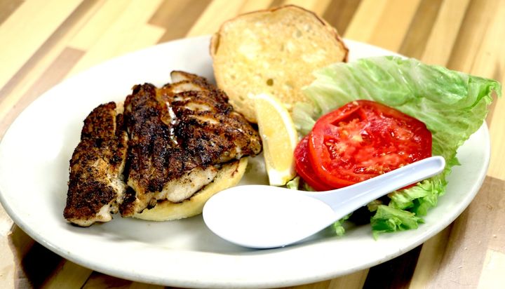 Fresh Grouper Sandwich