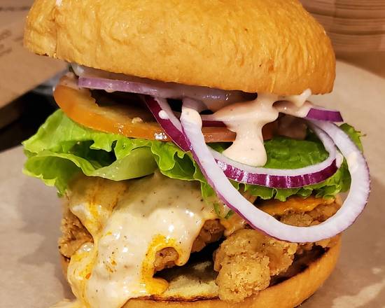 Fried Chicken Burger