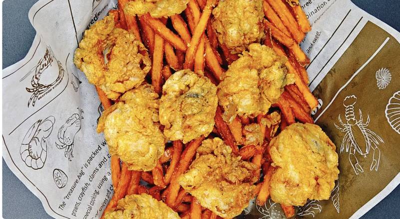 Fried Oyster Basket (10)