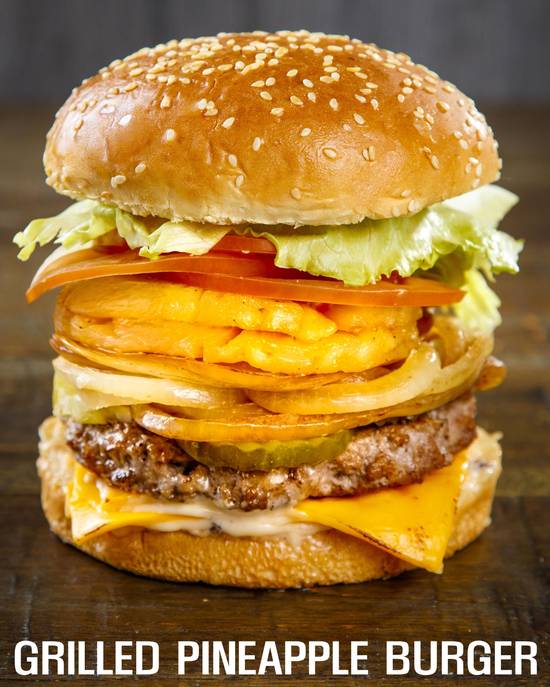 Grilled Pineapple Burger