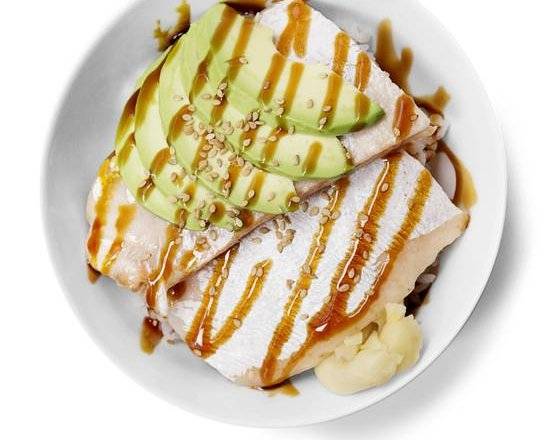 Grilled Salmon Toro Bowl