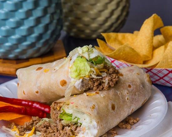 Ground Beef Burrito