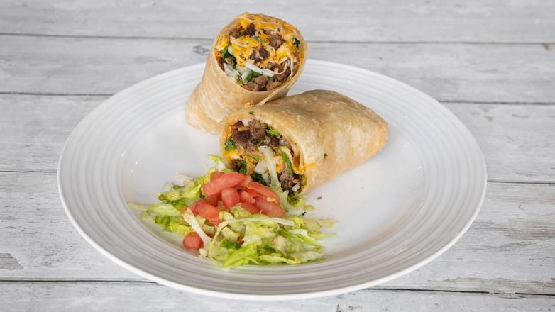 Ground Beef Burrito