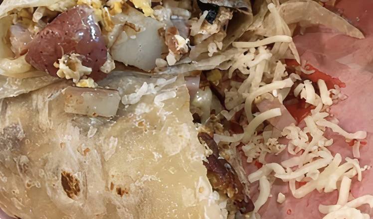Ham Breakfast Burrito