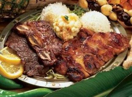 Hawaiian BBQ Chicken Salad 煎鸡沙律