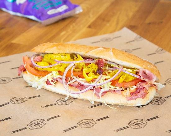 Hot Pastrami Sandwich