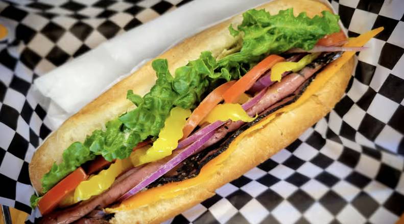 Hot Pastrami Sandwich