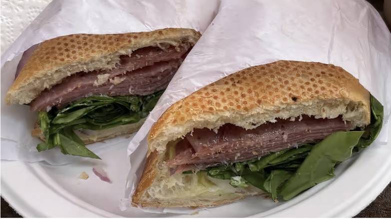 Hot Salami Sandwich