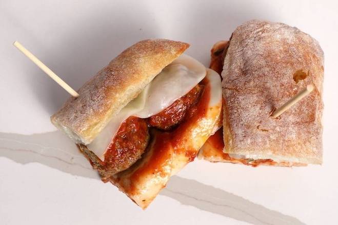 Impossible Meatball Sandwich