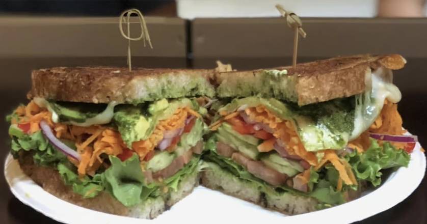 Italian Dry Salami Sandwich