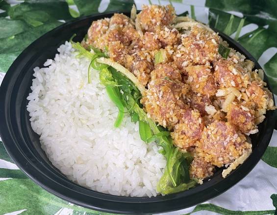 K Special Served with Sushi Rice