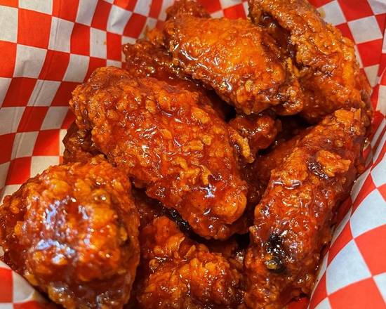 Korean BBQ Wings (8 pcs)