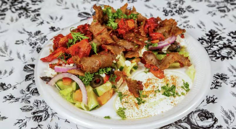 Lamb or steak Salad