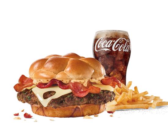 Large Bacon & Swiss Buttery Smashed Jackâ„¢ Combo