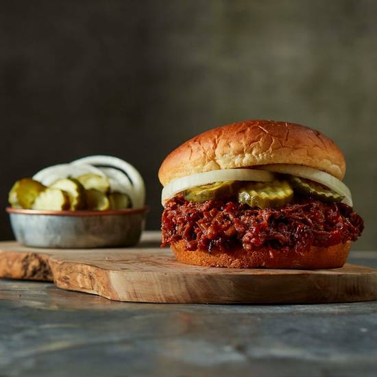 Large Chopped Brisket Sandwich