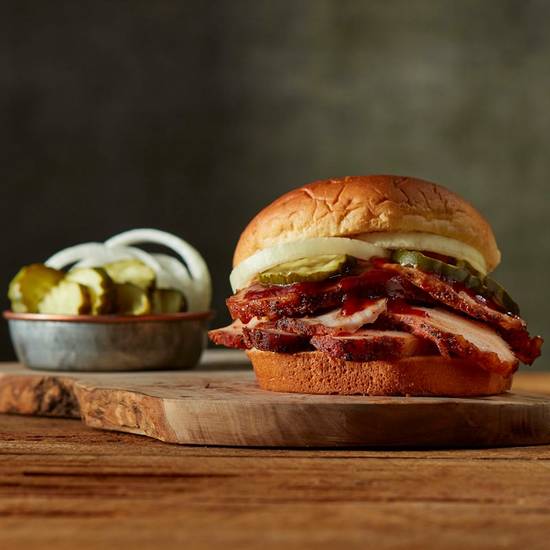 Large Sliced Turkey Sandwich