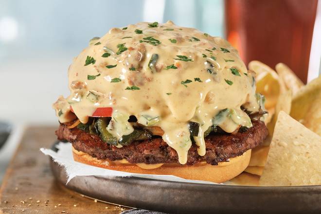 Lava Queso Burger